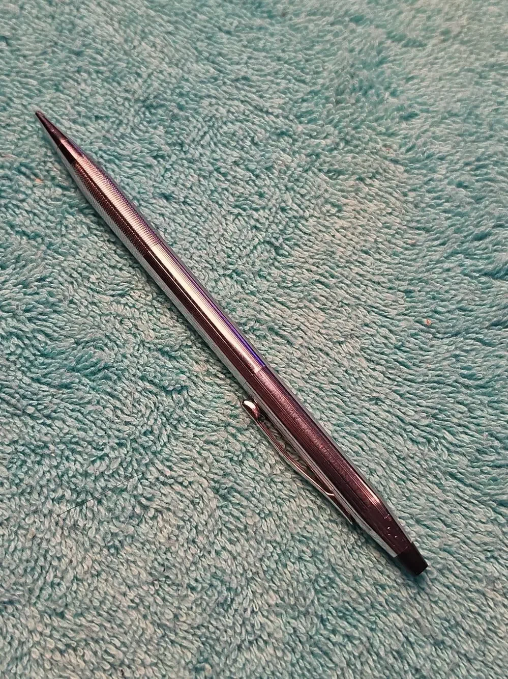Vintage Cross Century Chrome Mechanical Pencil Made In Usa Lead Executive Sleek